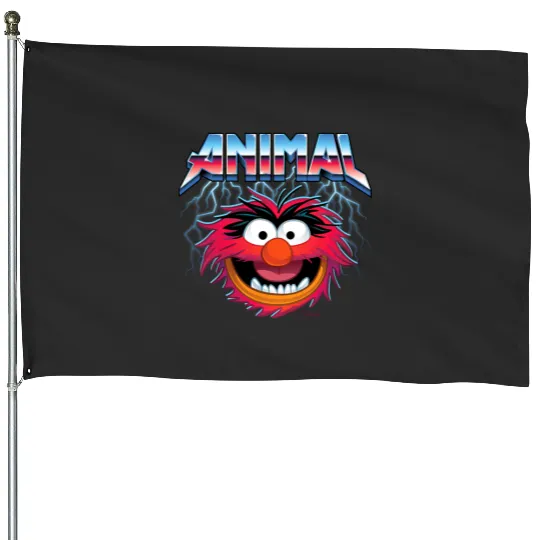 Disney - The Muppets Animal Rock House Flags