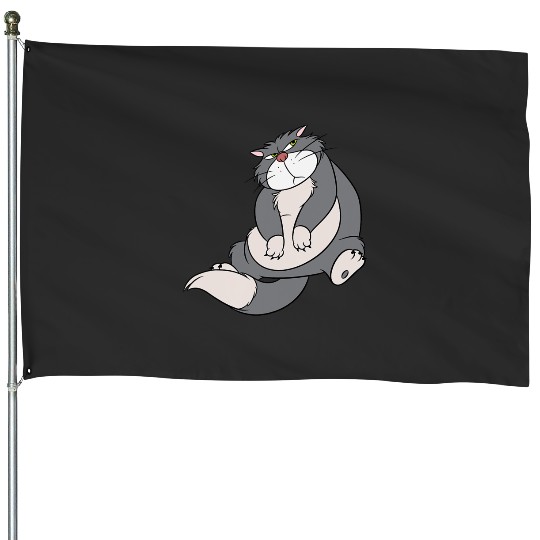 Disney Villains Annoyed Cute Lucifer Big Chest Portrait House Flags