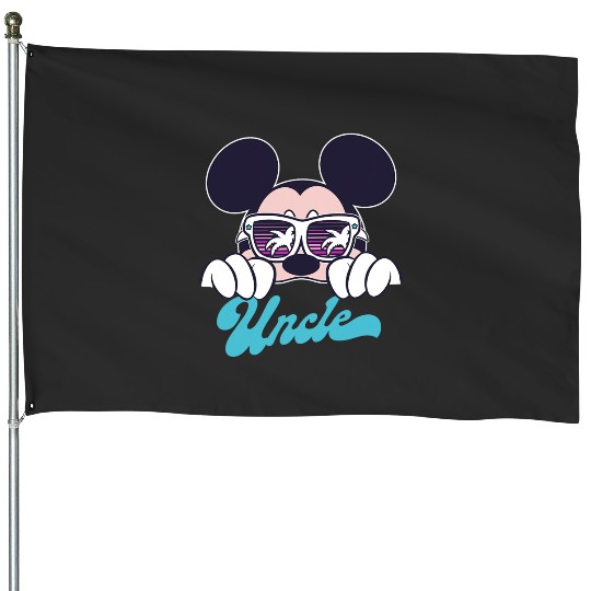 Disney Mickey And Friends Mickey Summer Vibes Uncle Logo House Flags