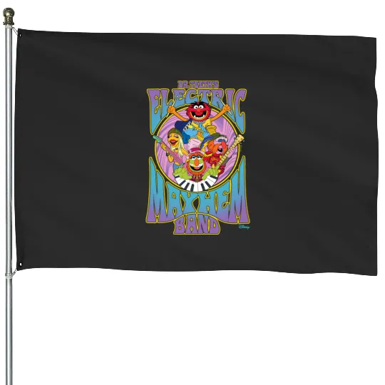 Disney - The Muppets Dr Teeth's Electric Mayhem Band House Flags