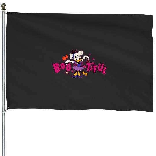 Disney Daisy Duck in Costume BOO-tiful Spooky Cute Halloween House Flags