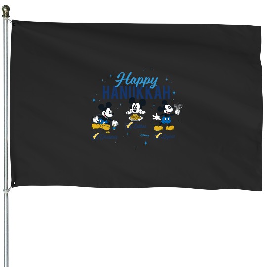 Disney - Mickey Happy Hanukkah 1 House Flags