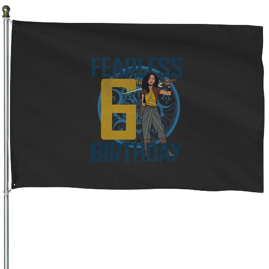 Disney Raya And The Last Dragon Raya Fearless 6th Birthday House Flags