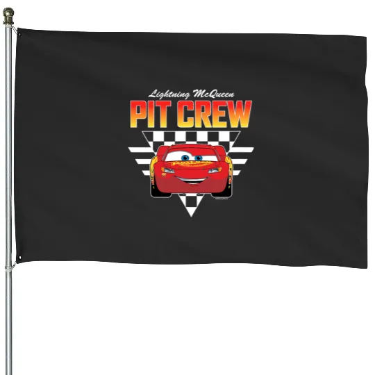 Disney Pixar - McQueen Pit Crew House Flags