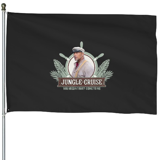 Disney Jungle Cruise Frank Wolff You Need a Tour T-Shirt House Flags