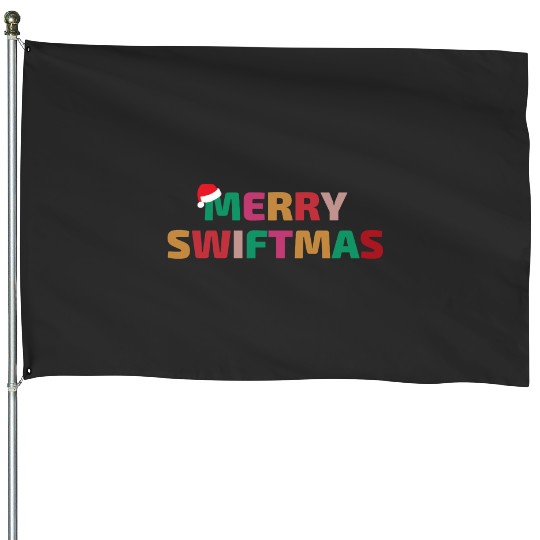 Discover Merry Swiftmas Taylor House Flags