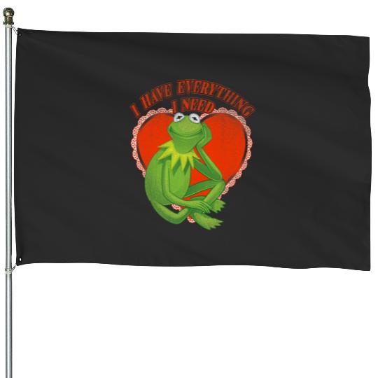 Disney The Muppets Valentines Day Kermit I Have Everything House Flags