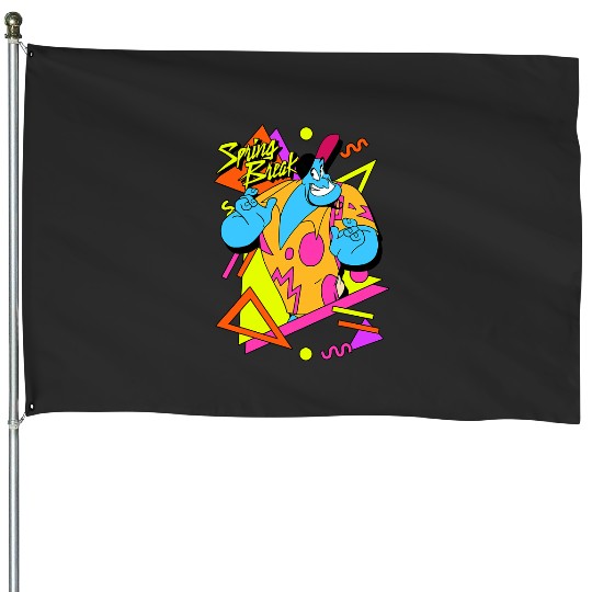 disney aladdin genie 90s style House Flags