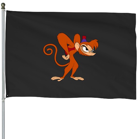 Disney Aladdin Angry Abu 90s House Flags