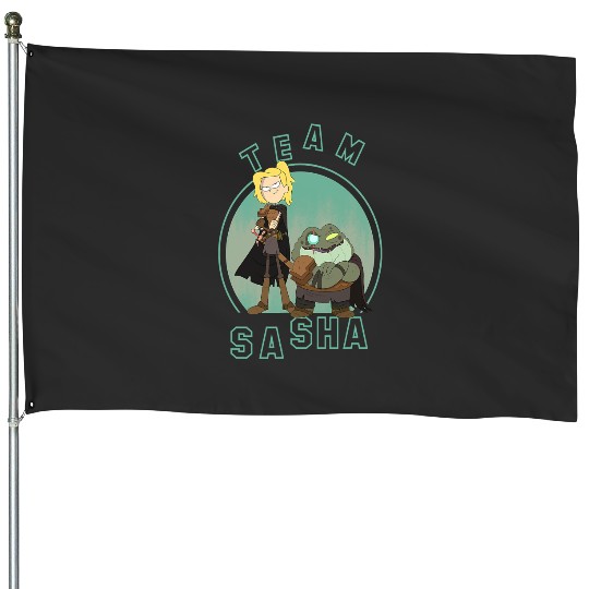Disney Channel Amphibia Team Sasha House Flags