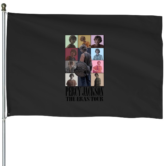 Discover 9 Percy Jackson The Eras Tour House Flags