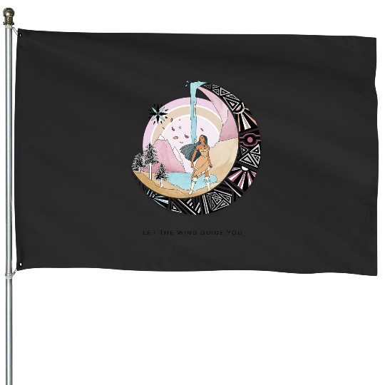 Disney Pocahontas Let The Wind Guide You House Flags