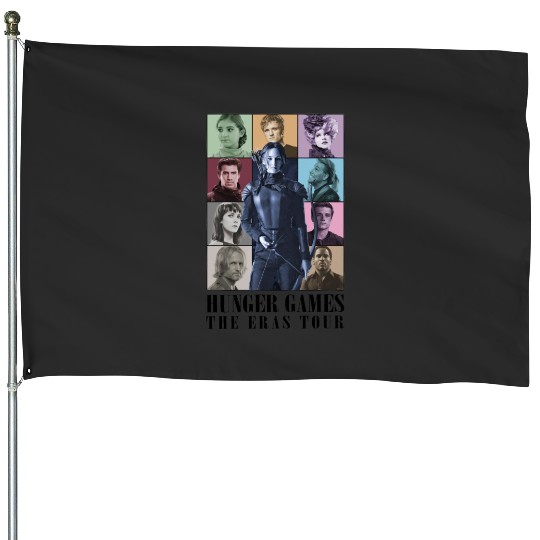Eras Tour The Hunger Games Hunger Game House Flags