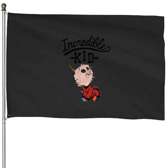 Disney Pixarss Incredibles 2 Super Kid Sketch Graphic House Flags