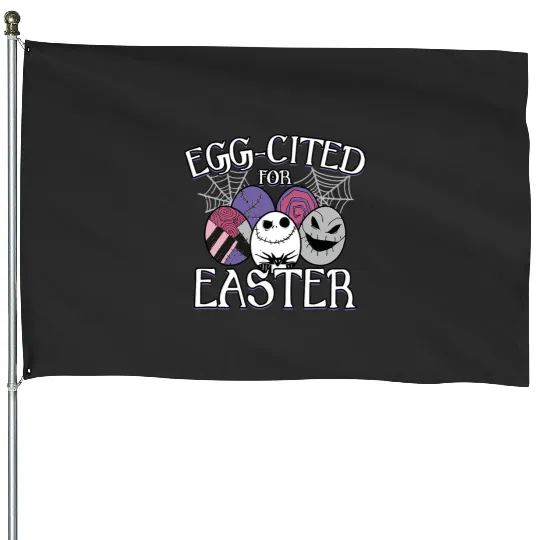 Disney The Nightmare Before Christmas Egg-Cited For Easter House Flags