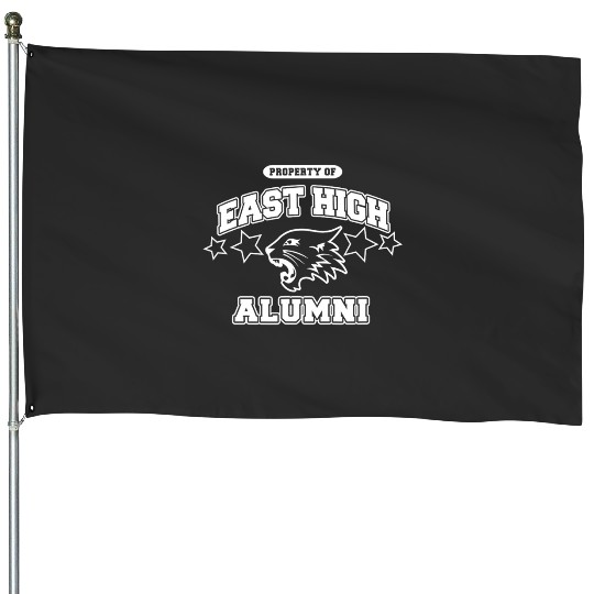 Disney High School Musical The Series East High Alumni Logo House Flags