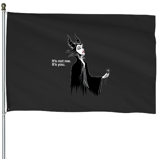 Disney Villains Maleficent It's Not Me It's You Shirt, Sleeping Beauty House Flags