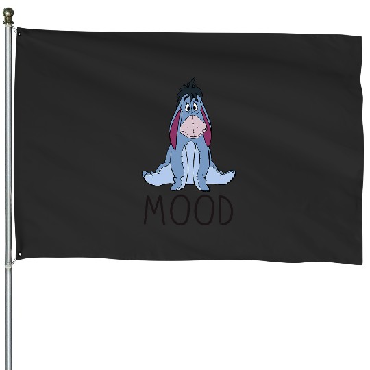 Disney Pooh Mood Eeyore House Flags
