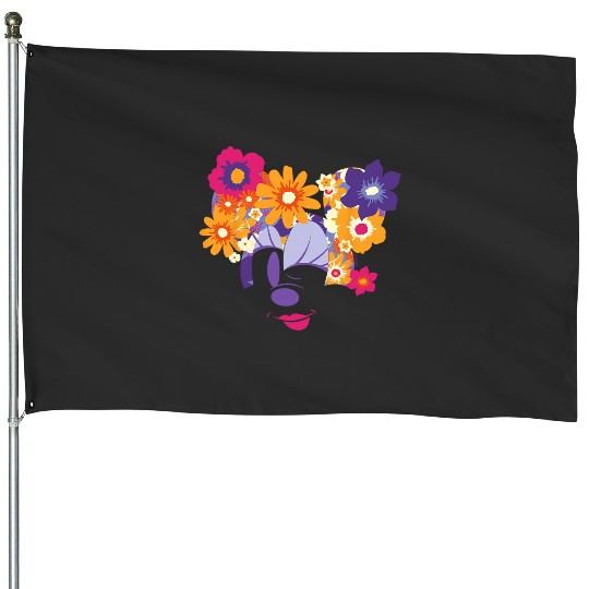 Disney Minnie Mouse Flowers Winking Garden Spring House Flags