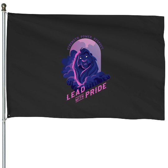 Disney The Lion King 30th Anniversary Lead with Pride Mufasa House Flags