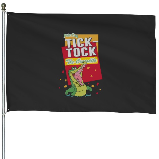 Disney Peter Pan Tick-Tock The Crocodile Confetti Poster House Flags