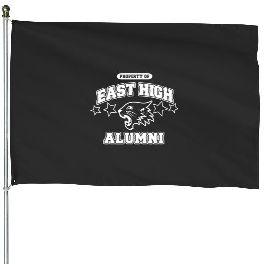 Disney High School Musical The Series East High Alumni Logo House Flags