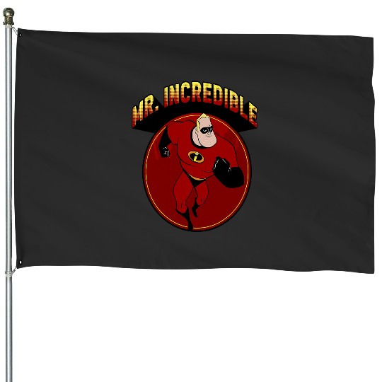Disney Pixarss The Incredibles Mr. Incredible Portrait House Flags
