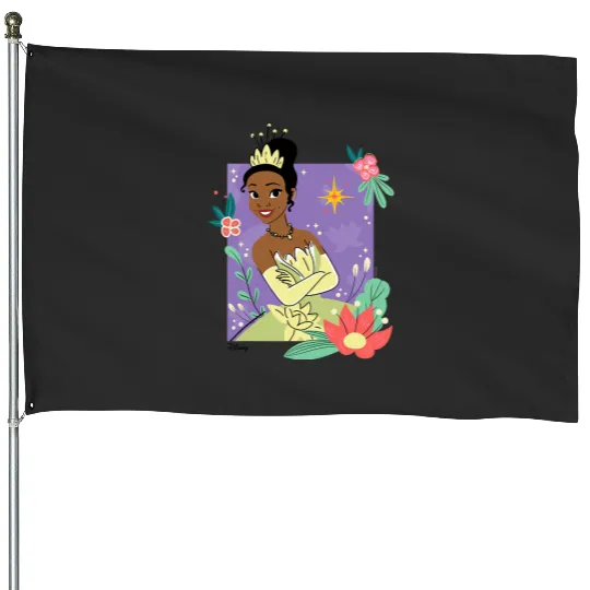 Disney Princess - Tiana Princess And The Frog House Flags