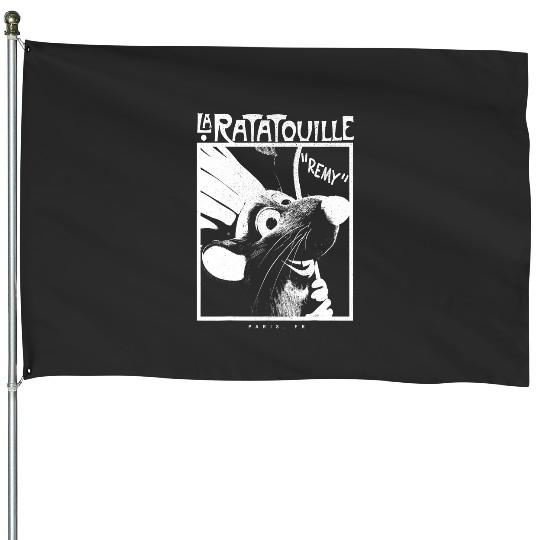 Disney Pixarss Ratatouille Chef Remy Faded Silhouette House Flags