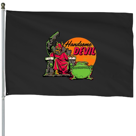 Disney 100 Villains Hornedss King The Black Cauldron Halloween House Flags