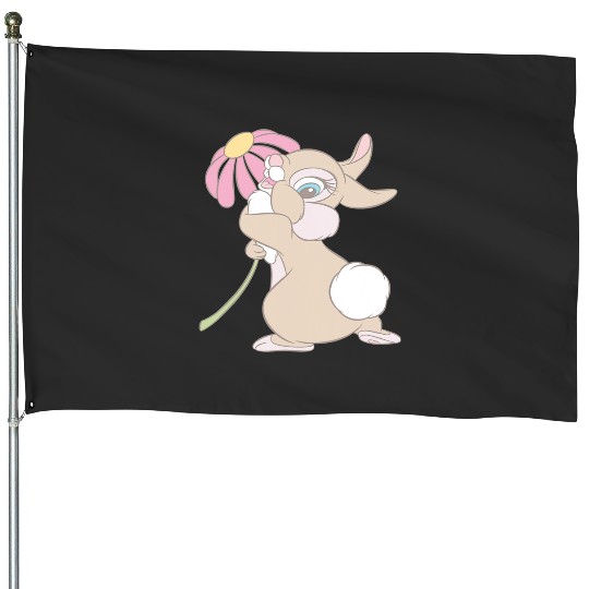Disney Bambi Cute Flirty Thumper Rabbit Big Chest Portrait House Flags