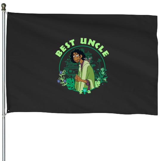 Disney Encanto Bruno Best Uncle Poster House Flags