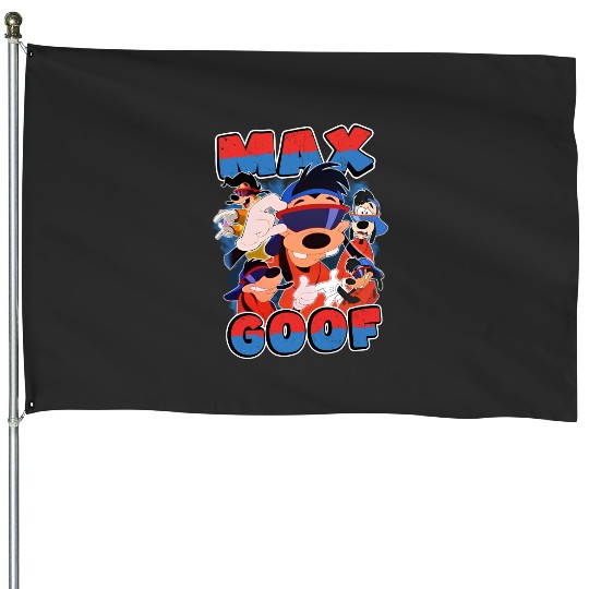 Disney A Goofy Movie Max Goof Porrtrait  Retro House Flags, WDW Magic Kingdom  House Flags