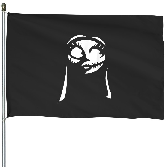 Disney The Nightmare Before Christmas Sally Big Face House Flags