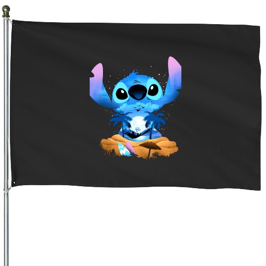 Adorable Stitch Goku Dragon Ball  , Stitch Eras Tour , Stitch Shirt, Disney Land Lilo and Stitch House Flags