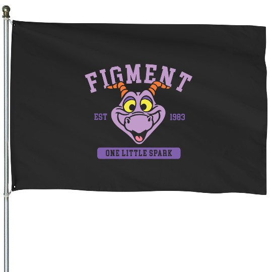 Disney Figment House Flags