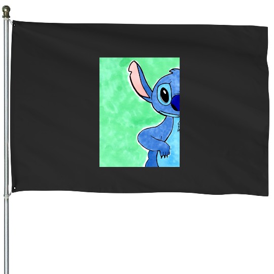 Stitch - Lonely Sticker, Stitch Eras Tour , Stitch Shirt, Disney Land Lilo and Stitch House Flags