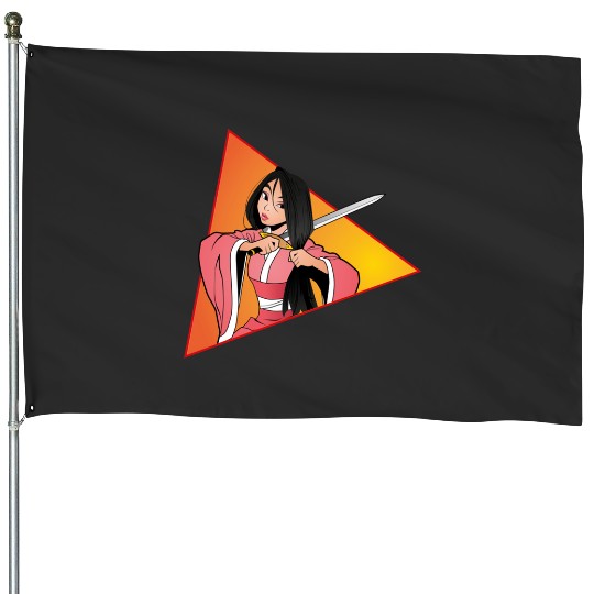 Untitled  : Disney Mulan Anime Mushu, Mulan and Mushu House Flags