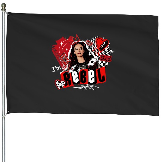 Disney Descendants The Rise Of Red I'm A Rebel House Flags