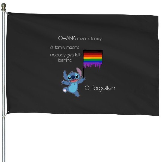 OHANA (b) Sticker, Stitch Eras Tour , Stitch Shirt, Disney Land Lilo and Stitch House Flags