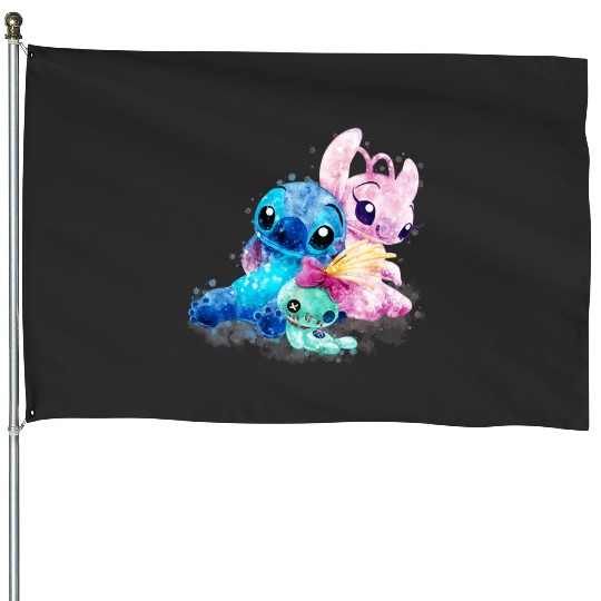 Lilo  Stitch 626 Stitch Day Ohana Means Family  , Stitch Eras Tour , Stitch Shirt, Disney Land Lilo and Stitch House Flags