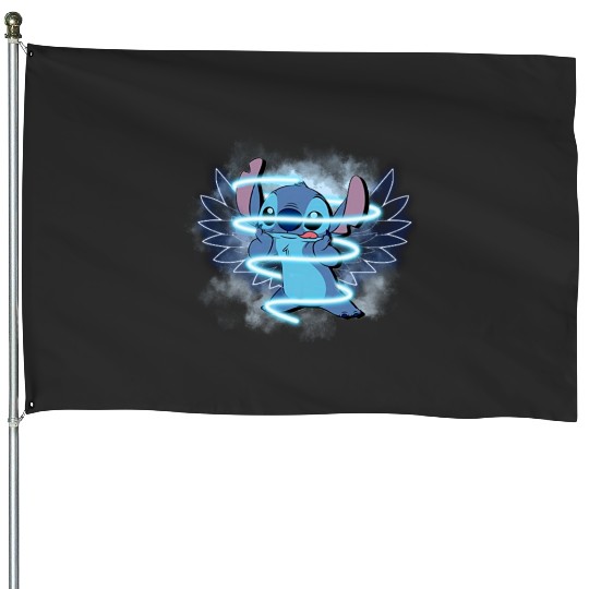 stitch clip art Sticker, Stitch Eras Tour , Stitch Shirt, Disney Land Lilo and Stitch House Flags