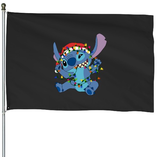 Stitch as oogie boogie Sticker, Stitch Eras Tour , Stitch Shirt, Disney Land Lilo and Stitch House Flags