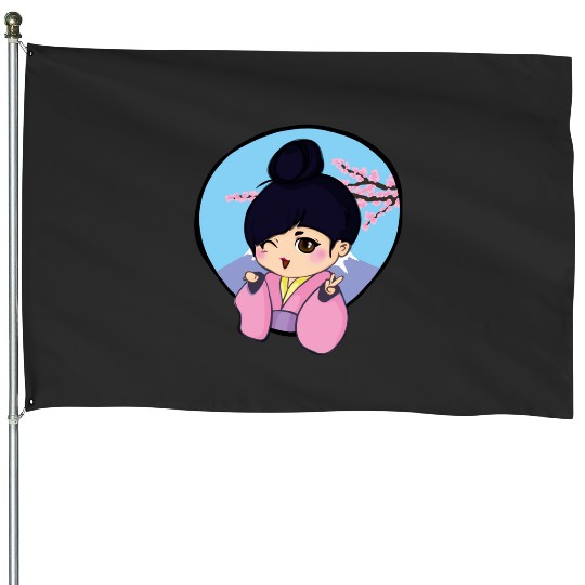 Hua Cheng - San Lang Sticker: Disney Mulan Anime Mushu, Mulan and Mushu House Flags
