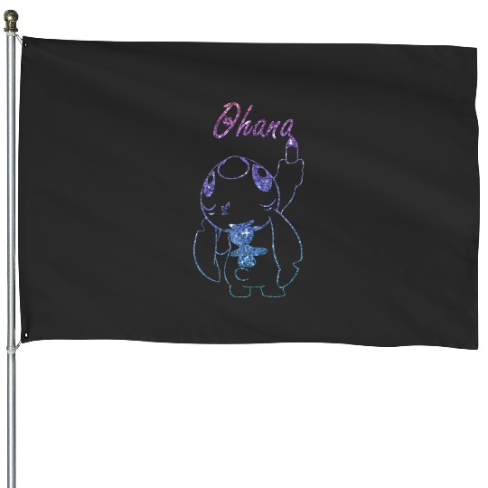 OHANA p Sticker, Stitch Eras Tour , Stitch Shirt, Disney Land Lilo and Stitch House Flags
