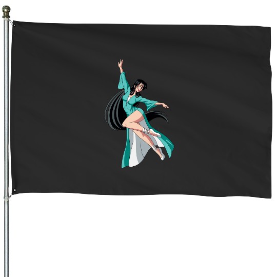 Dragon's Blade (VERSION 1) Sticker: Disney Mulan Anime Mushu, Mulan and Mushu House Flags