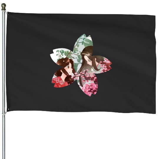 General Li Shang Pride Sticker: Disney Mulan Anime Mushu, Mulan and Mushu House Flags