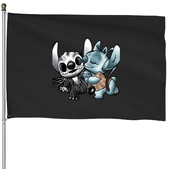 Stitch and Toothless Santa Christmas Dad Shirt, Stitch Eras Tour , Stitch Shirt, Disney Land Lilo and Stitch House Flags