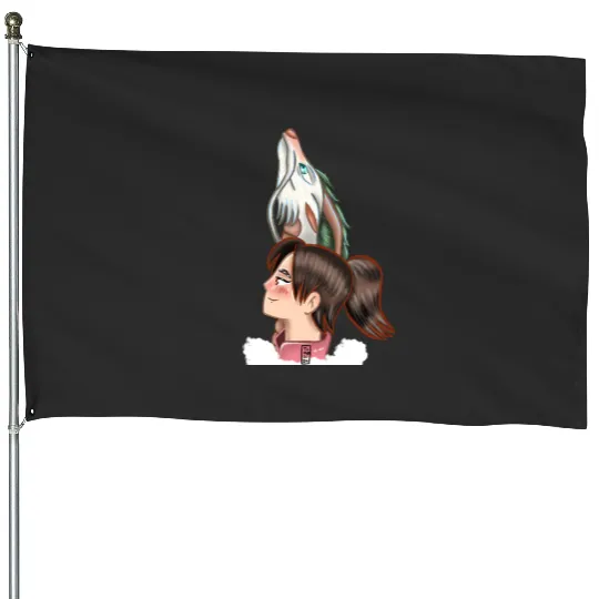 She Needed a Hero (Cherry Blossom Version)  : Disney Mulan Anime Mushu, Mulan and Mushu House Flags