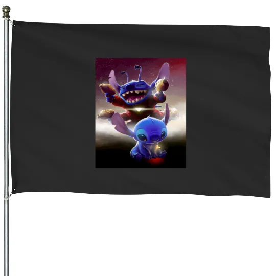 lilo and stitch Poster17, Stitch Eras Tour , Stitch Shirt, Disney Land Lilo and Stitch House Flags